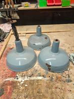3 Philips fabriekslampen emaille, Ophalen of Verzenden