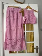 Roze rok + top set / tweedelige set, Nieuw, Ophalen of Verzenden, Onbekend, Roze
