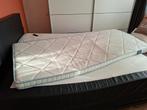 Elektrische boxspring 2x 80x200 met toppers - Swiss Sense, Ophalen, Zwart, Tweepersoons, Zo goed als nieuw
