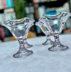 Ijscoupes lila glas, Ophalen of Verzenden, Glas, Overige stijlen, Glas of Glazen