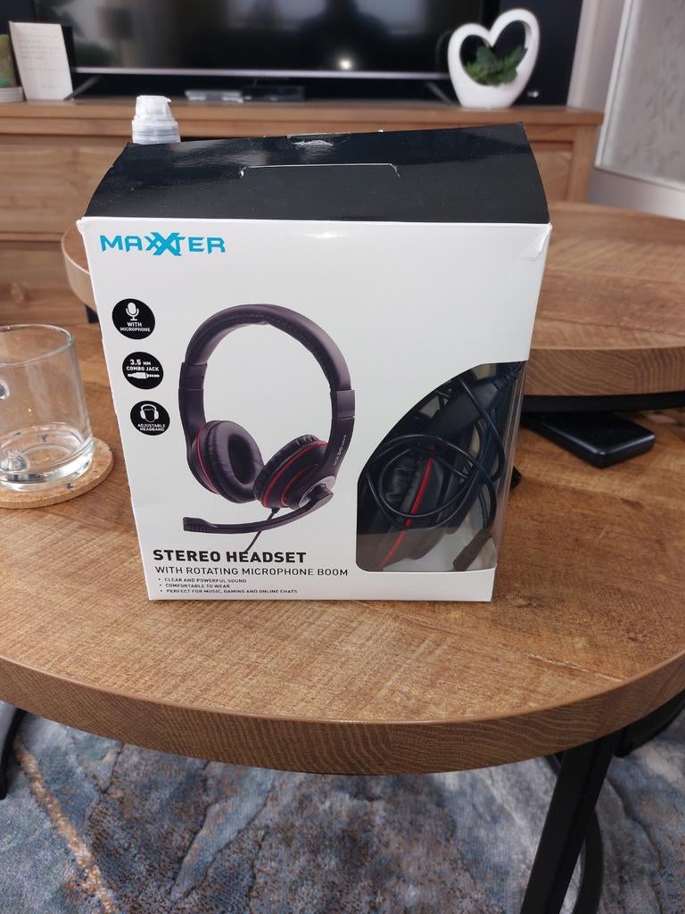 Maxxter ACT-MHS-003, Ophalen, Nieuw, Op oor (supra aural), Overige merken