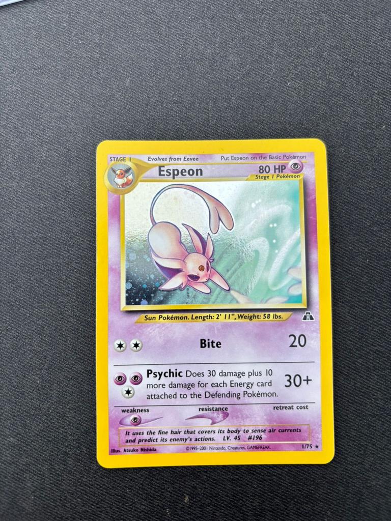 Pokemon Espeon Neo Discovery, Ophalen of Verzenden