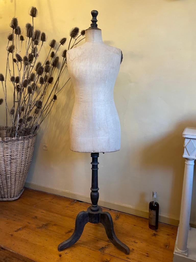 Etalagepop Mannequin Biedermeier Frans antiek, Ophalen