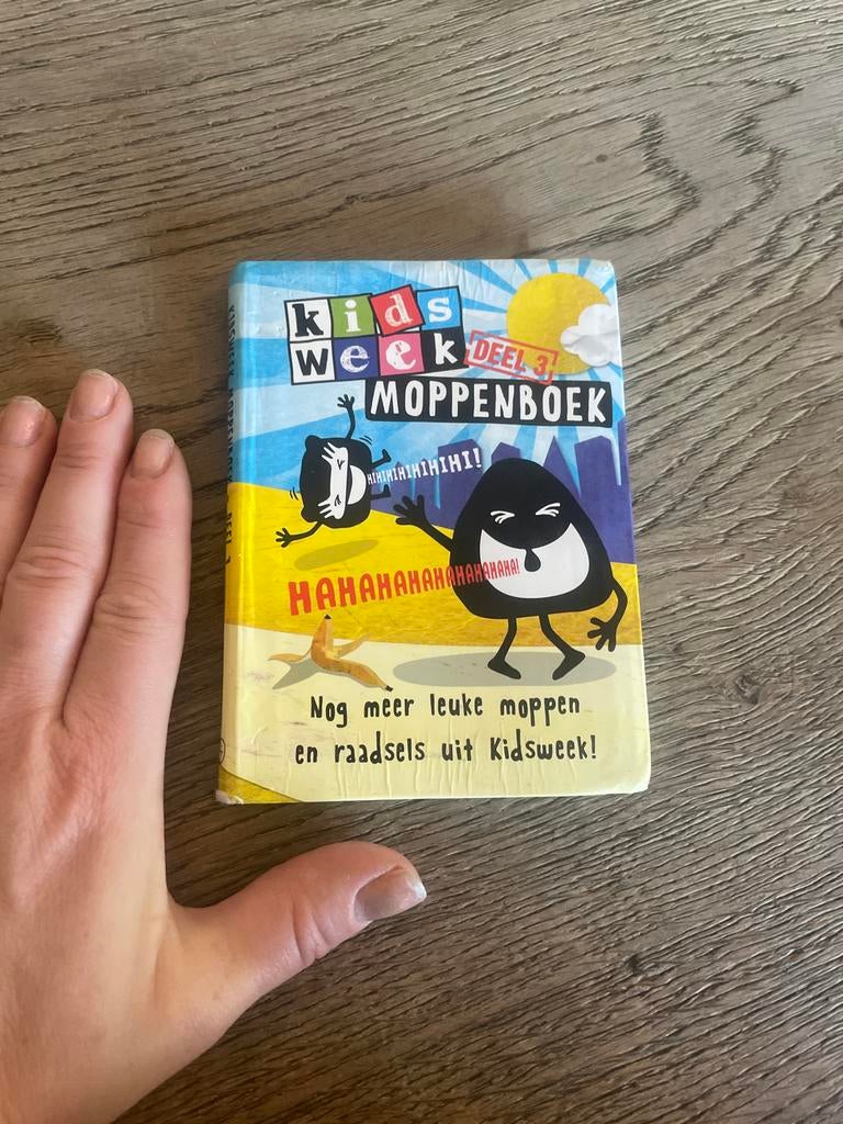 Kidsweek Moppenboek Deel 3 - Grappige Moppen en Raadsels, Ophalen of Verzenden, Gelezen, Moppen