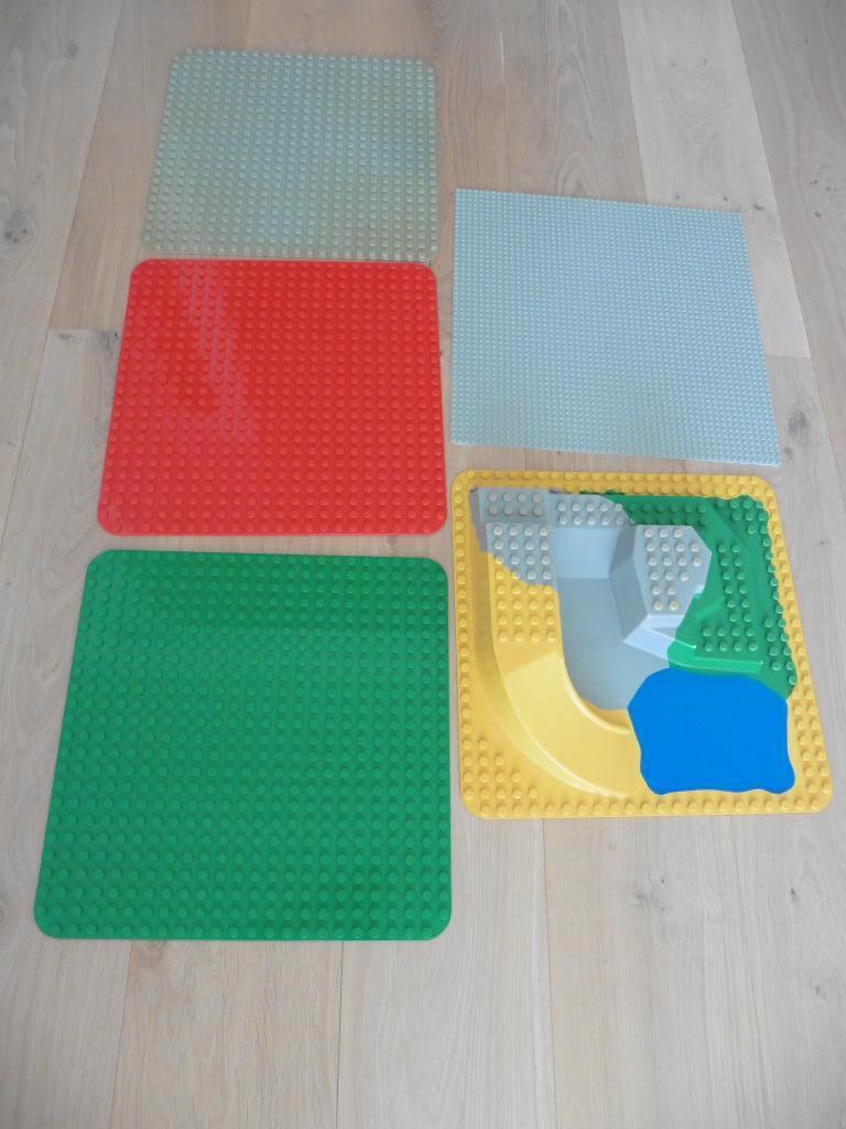 lego en duplo grondplaten bouwplaten, Kinderen en Baby's, Speelgoed | Duplo en Lego, Ophalen of Verzenden, Gebruikt, Duplo