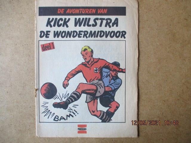 adv2044 kick wilstra panorama bijlage, Boeken, Stripboeken, Eén stripboek, Ophalen, Gelezen