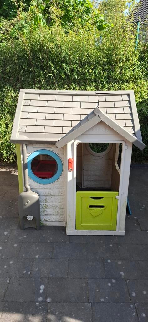 Smoby garden house buiten speelhuis, Ophalen, Gebruikt, Kunststof