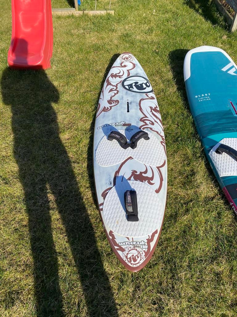 RRD Wavecult 80l Xtech Windsurfplank, Gebruikt, Minder dan 250 cm, Ophalen of Verzenden, Met vin(nen)