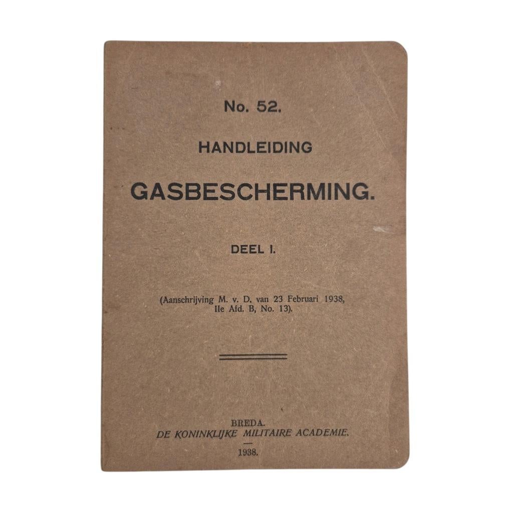 Nederlands voorschrift handleiding gasbescherming No. 52, Verzamelen, -, -, Ophalen of Verzenden, Boek of Tijdschrift