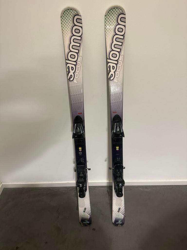 Salomon ski’s 145cm, Sport en Fitness, Skiën en Langlaufen, Ophalen, 140 tot 160 cm, Gebruikt, Salomon