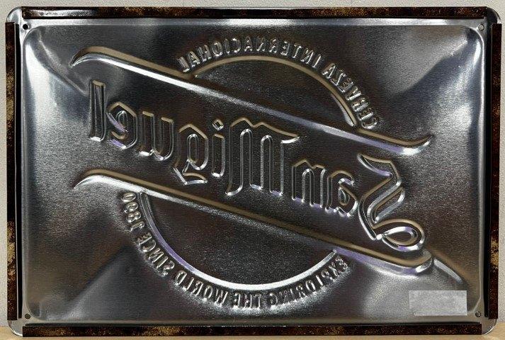 San Miguel bier relief reclamebord van metaal wandbord deco, Verzamelen, Ophalen of Verzenden, Nieuw, Reclamebord, Plaat of Schild