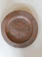 Herinneringsbordje 40-jarig jubileum Koningin Wilhelmina, Antiek en Kunst, Ophalen of Verzenden