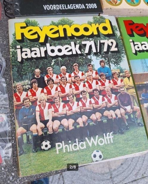 Feyenoord Jaarboek 1971/1972 - ZGAN, Ophalen of Verzenden, Zo goed als nieuw, Feyenoord, Overige typen