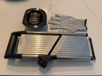 Mandoline Vegetable Slicer with Safety Glove & Food Holder, Ophalen