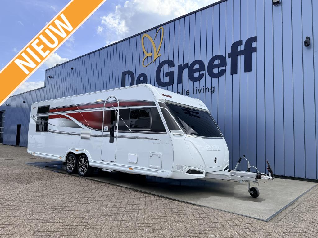 Kabe Imperial 780 DGLE, Caravans en Kamperen, Caravans, Rondzit, Schokbreker, Bedrijf, Kabe