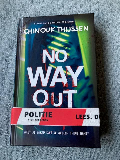 Chinouk Thijssen - No way out, Boeken, Ophalen of Verzenden, Zo goed als nieuw, Chinouk Thijssen