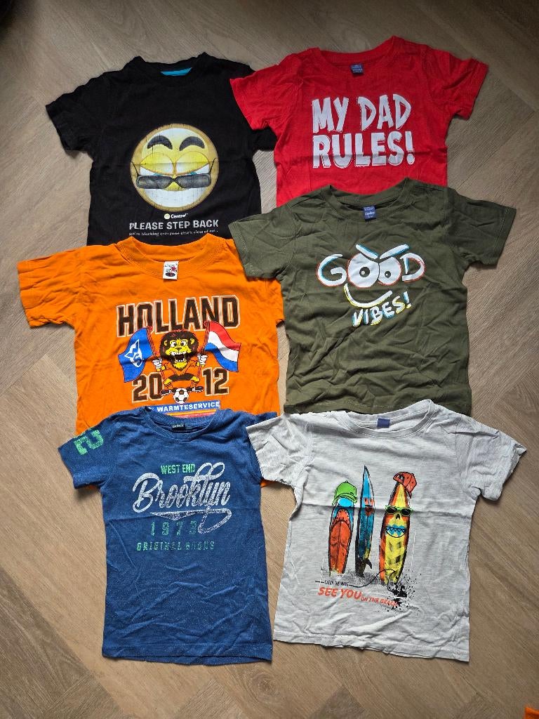 Kledingpakket lente/zomer maat 110-116 totaal 66 stuks, Ophalen of Verzenden, Zo goed als nieuw, Maat 110