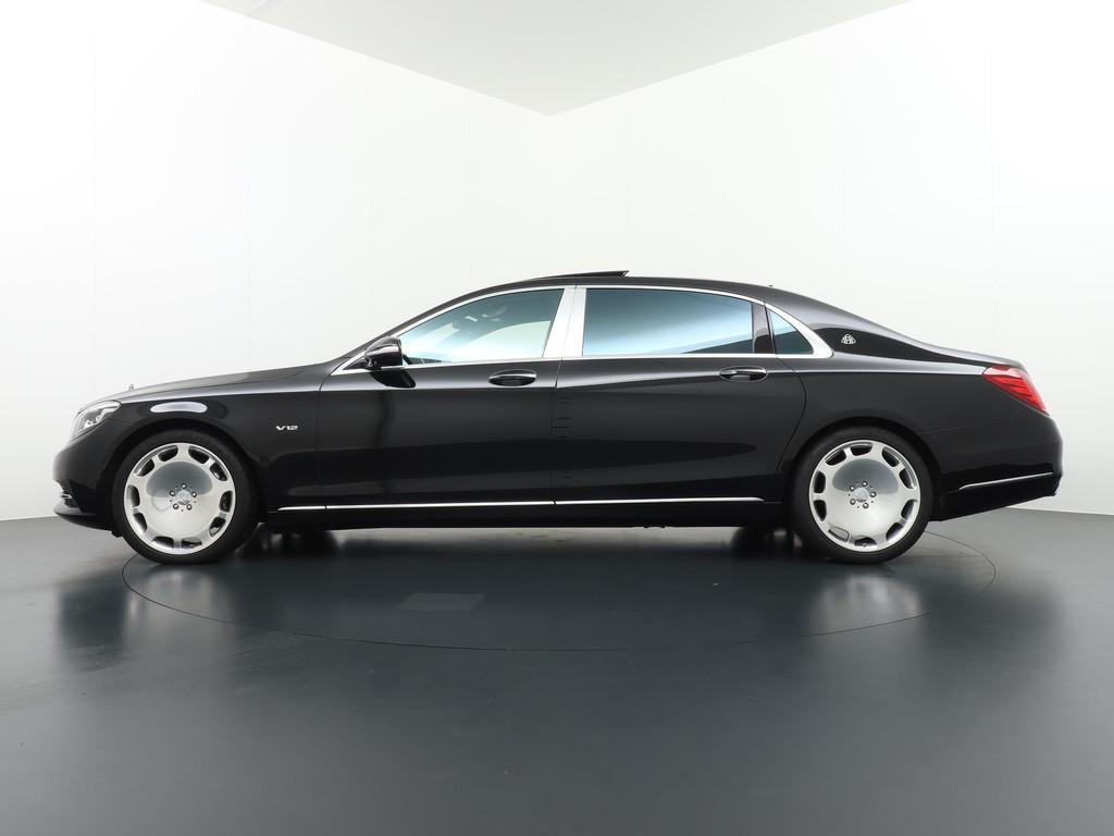 Mercedes-Benz S-klasse 600 Maybach | Panorama - Schuifdak |, Stof, Gebruikt, Maybach S-Klasse, 4 stoelen