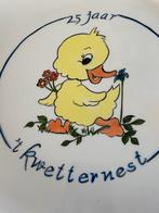 Taartschaal kwetternest, Schaal, Rond, Ophalen of Verzenden, Zo goed als nieuw