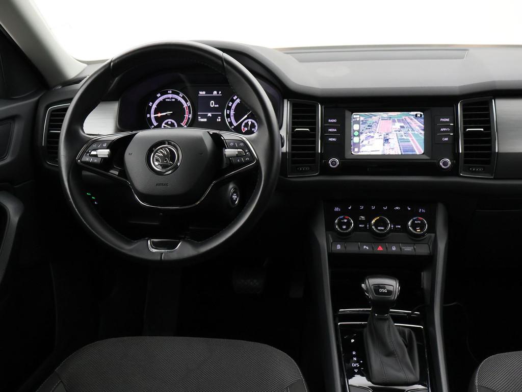 Skoda Kodiaq 1.5 TSI 150 PK DSG 7-PERSOONS + TREKHAAK | APPL, Auto's, 4 cilinders, 150 pk, Bedrijf, 1524 kg