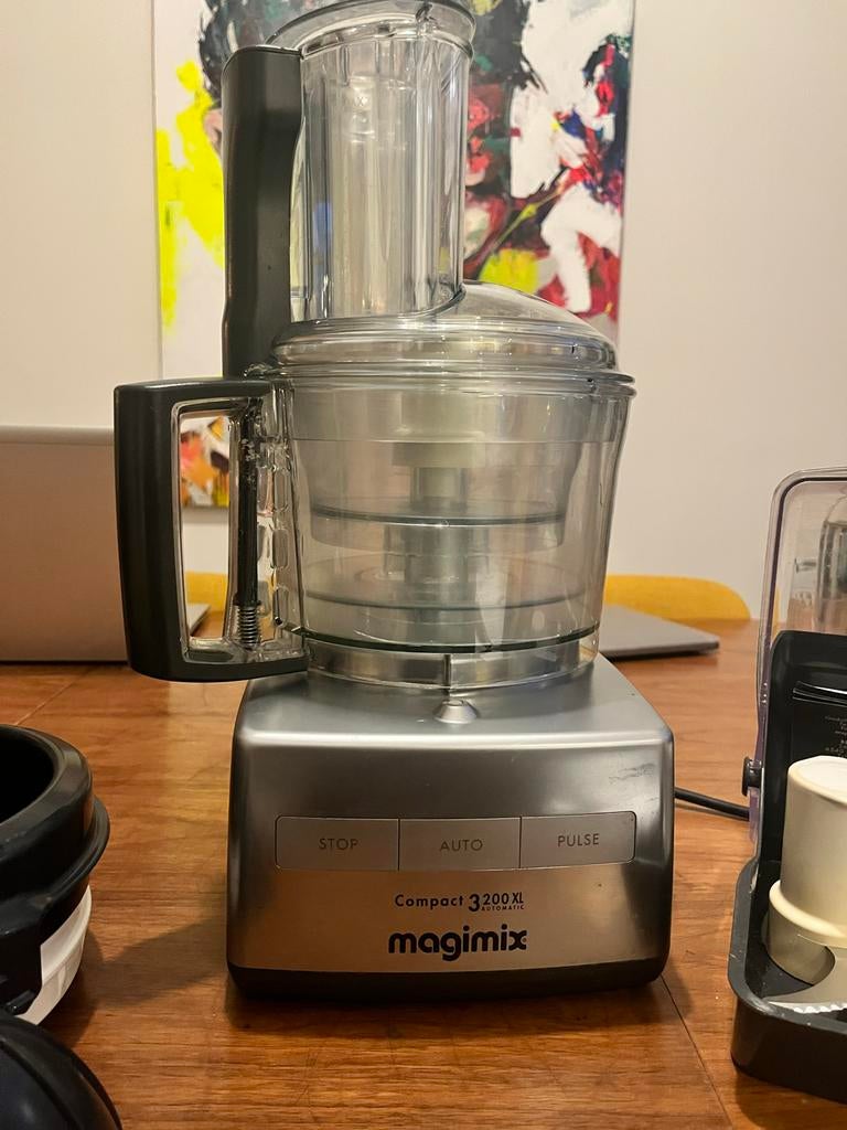 Magimix Compact 3200 XL Foodprocessor, Ophalen, Gebruikt, 3 snelheden of meer, 2 tot 3 liter