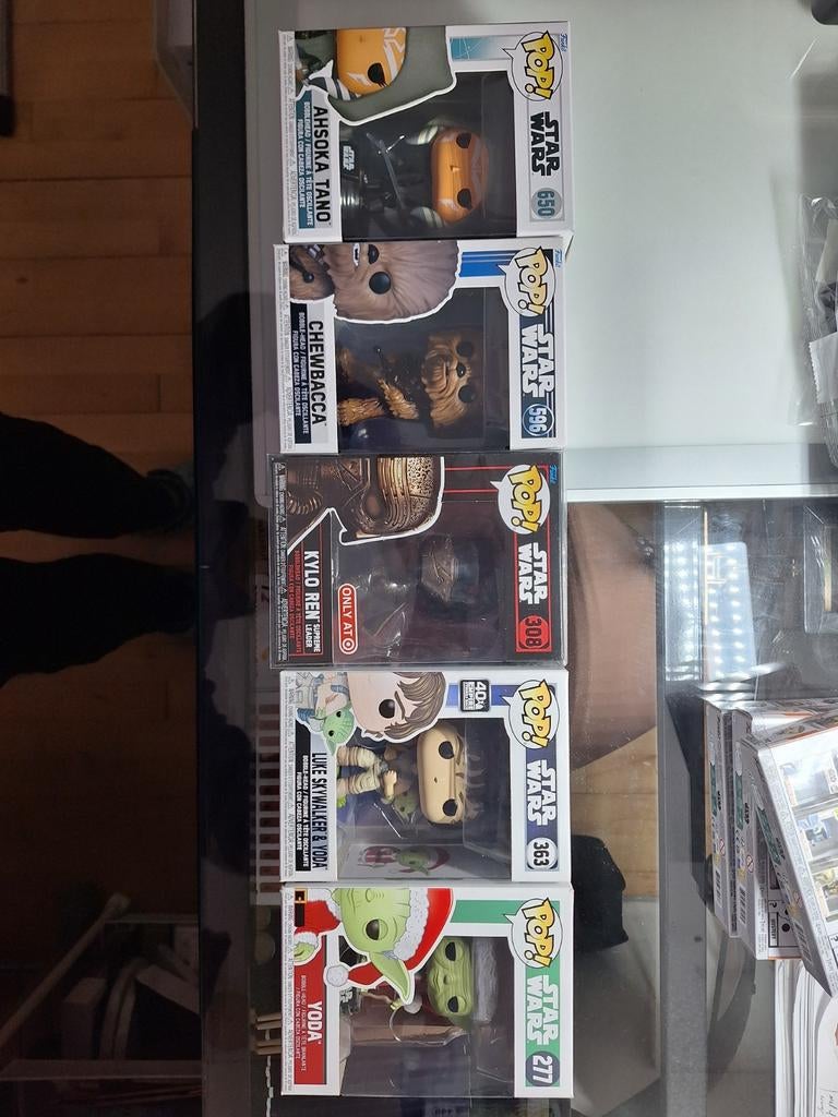 Funko Pop Star wars en Disney, Ophalen of Verzenden, Zo goed als nieuw