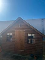Houten schuurtje - zelf afbreken, Gebruikt, Schuur, Minder dan 200 cm, 2 ramen