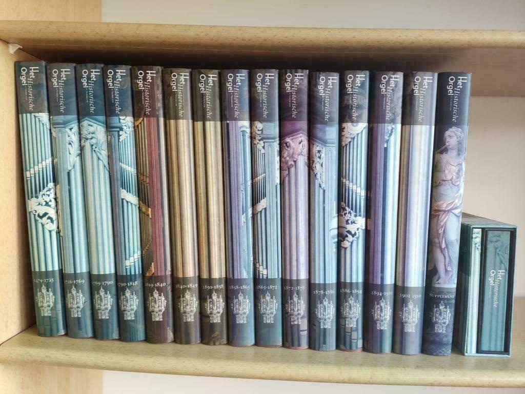 Het historische orgel 15 delig (complete serie) + cd set, Ophalen of Verzenden, Zo goed als nieuw