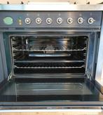 Zeer goed staat boretti antraciet fornuis 5,pitts 90cm breed, 60 cm of meer, Ophalen of Verzenden, Zo goed als nieuw, Gas