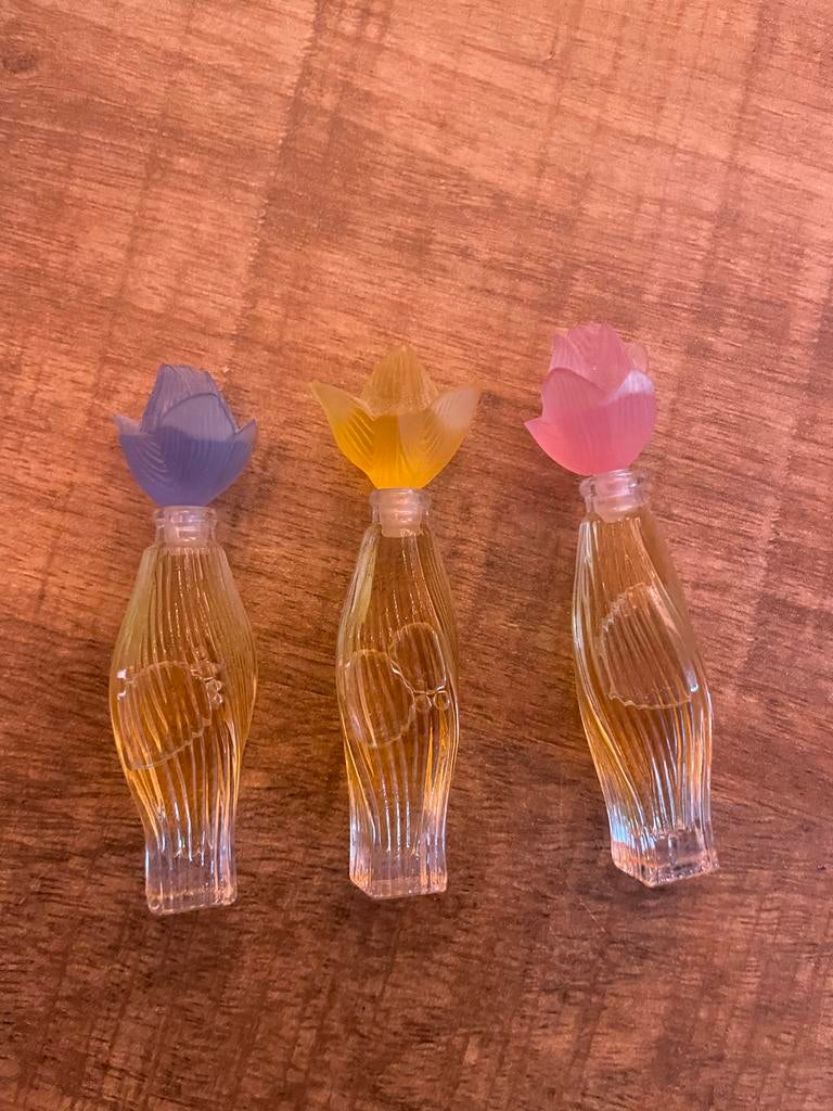 Nilang Lalique parfum miniatuur set, Ophalen of Verzenden, Zo goed als nieuw