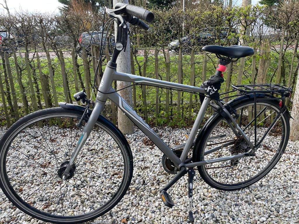 Batavus fiets - Herenfiets - Grijs - Gebruikt, Fietsen en Brommers, Fietsen | Dames | Damesfietsen, Ophalen, Versnellingen, Batavus