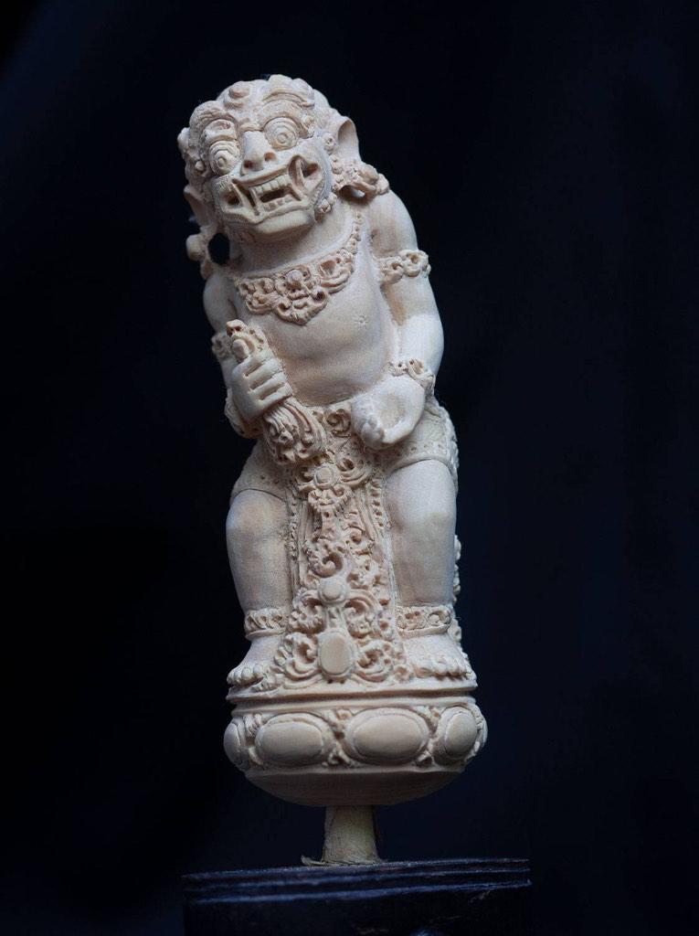 kris keris greep Bali/Lombok Bhairava, Antiek en Kunst, Verzenden