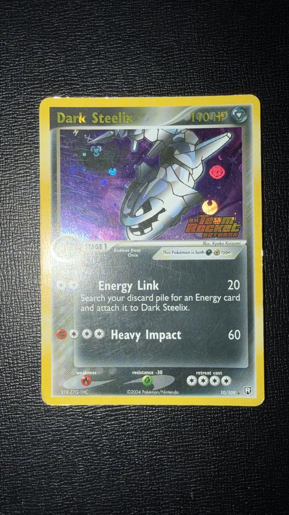 Steelix team rocket’s return 10/109 (stamped), Ophalen of Verzenden, Zo goed als nieuw