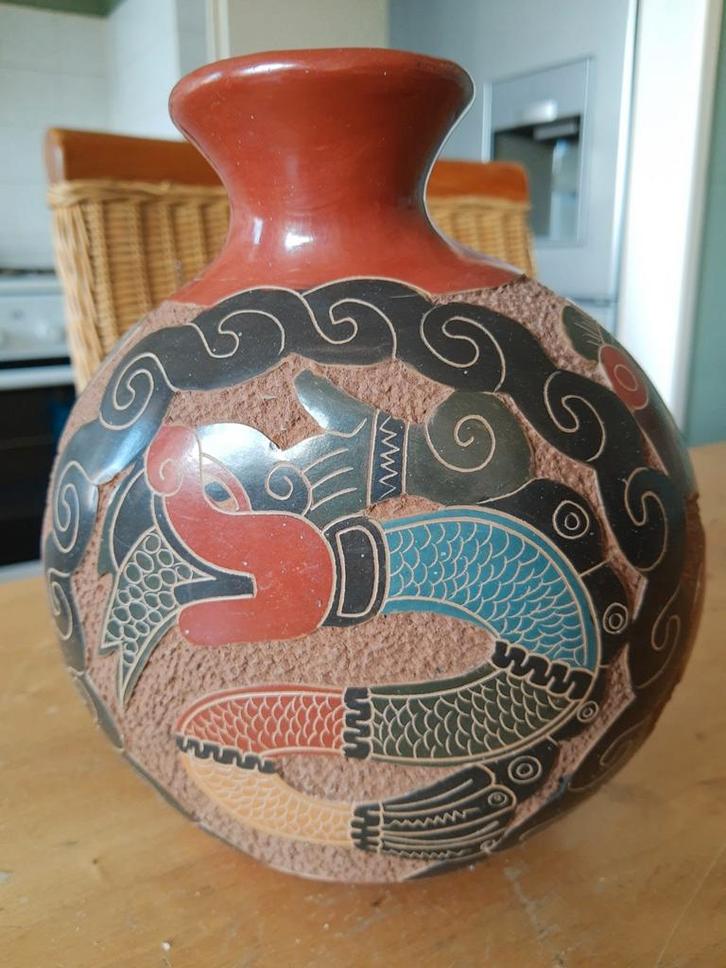 Unieke San Juan de Oriente Vaas ‼️🔴SALE, Antiek en Kunst, Kunst | Niet-Westerse kunst, Ophalen of Verzenden