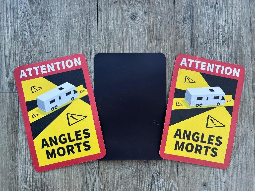 Angles Morts / Dode hoek Magneet Camper – Herbruikbaar - 3x, Ophalen, Zo goed als nieuw