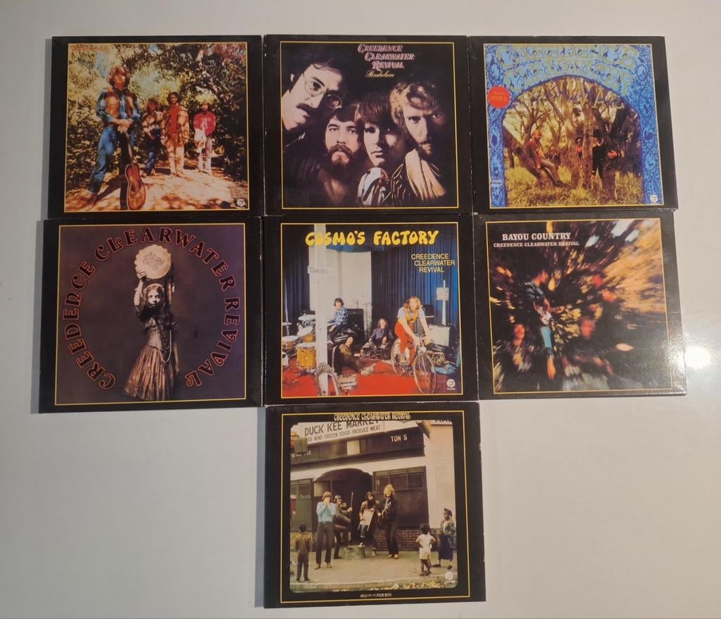 Creedence clearwater revival cd collectie 7x digipack cd, Cd's en Dvd's, Verzenden, Zo goed als nieuw