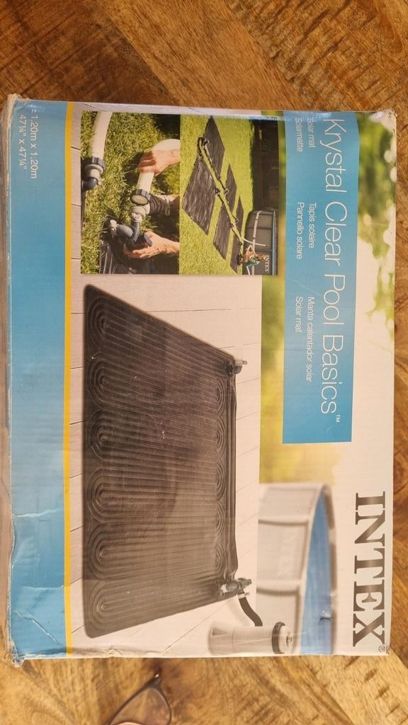 Intex Verwarmingsmat 1.20x1.20m - Compleet, Gebruikt, Minder dan 80 cm, Vierkant, Ophalen of Verzenden