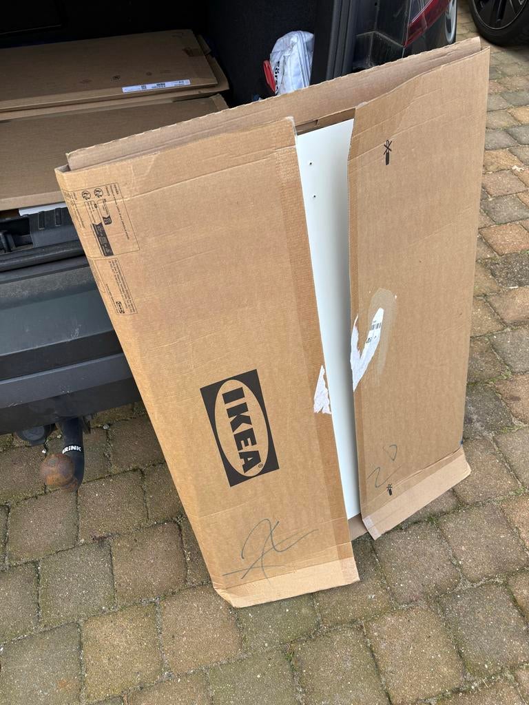 IKEA VOXTORP Frontjes Mat Wit voor METHOD Keuken, Ophalen, Zo goed als nieuw