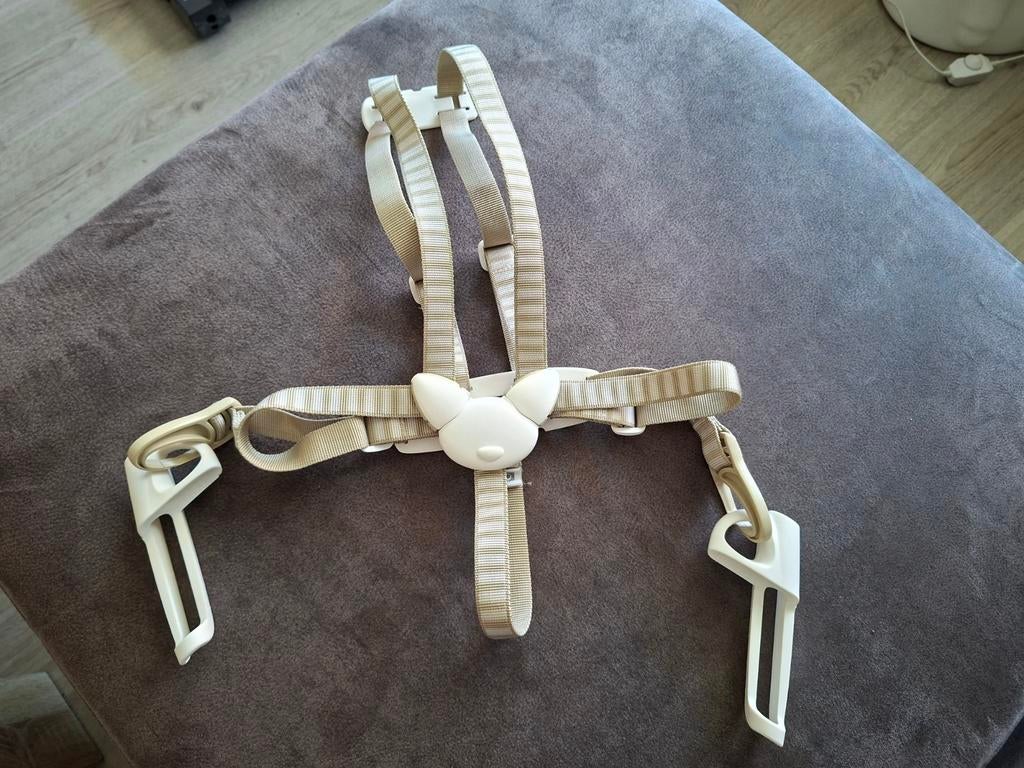 Stokke tripp trapp harness / tuigje, Ophalen of Verzenden, Zo goed als nieuw, Meegroeistoel