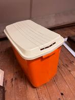 Retro oranje curver wasbox, Ophalen, Oranje