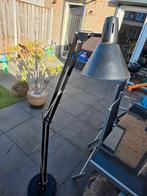 Brilliant Vloerlamp Zwart - Verstelbaar Design, Ophalen, Gebruikt, Modern, Industrieel, Metaal