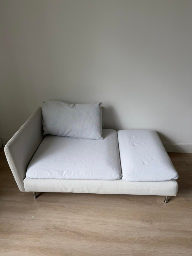 Ikea SÖDERHAMN wit, Ophalen, Gebruikt, Tweepersoons, Minder dan 150 cm