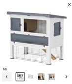 Kunstof konijnenhok als nieuw, Dieren en Toebehoren, 110 cm of meer, Ophalen of Verzenden, Zo goed als nieuw, 90 cm of meer