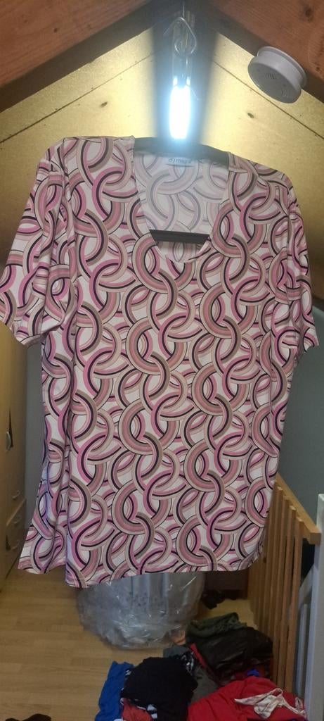 Magna shirt 48/50, Wit, Maat 46/48 (XL) of groter, Nieuw, Ophalen of Verzenden