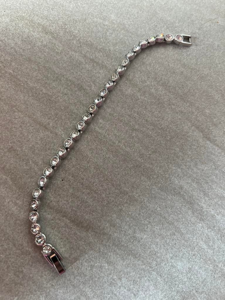 Swarovski armband 17 cm, Sieraden, Tassen en Uiterlijk, Armbanden, Met kristal, Overige materialen, Ophalen of Verzenden, Zo goed als nieuw