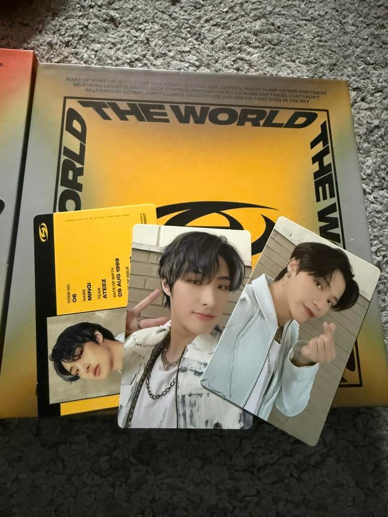 Ateez The world albums kpop, Ophalen of Verzenden, Zo goed als nieuw, Aziatisch
