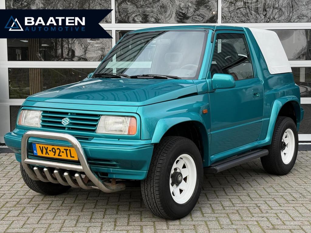 Suzuki Vitara 1.6 JLX |Uniek|93.000 KM|Gerestaureerd|Bullbar, 1450 kg, Stof, 4 cilinders, Origineel Nederlands