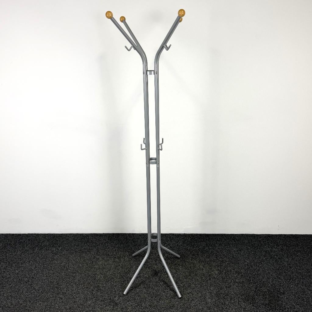 Staande Kapstok - Grijs | 12 Haken 26160, Huis en Inrichting, Woonaccessoires | Kapstokken, Gebruikt, Staande kapstok, 150 tot 200 cm