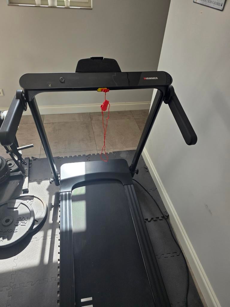 Hammer Clever Fold TM7 Loopband - Compact en Krachtig, Sport en Fitness, Fitnessapparatuur, Ophalen, Zo goed als nieuw, Loopband