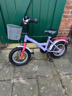 Kinderfiets paars met mandje - 12,5 inch, Ophalen, Gebruikt, Minder dan 16 inch